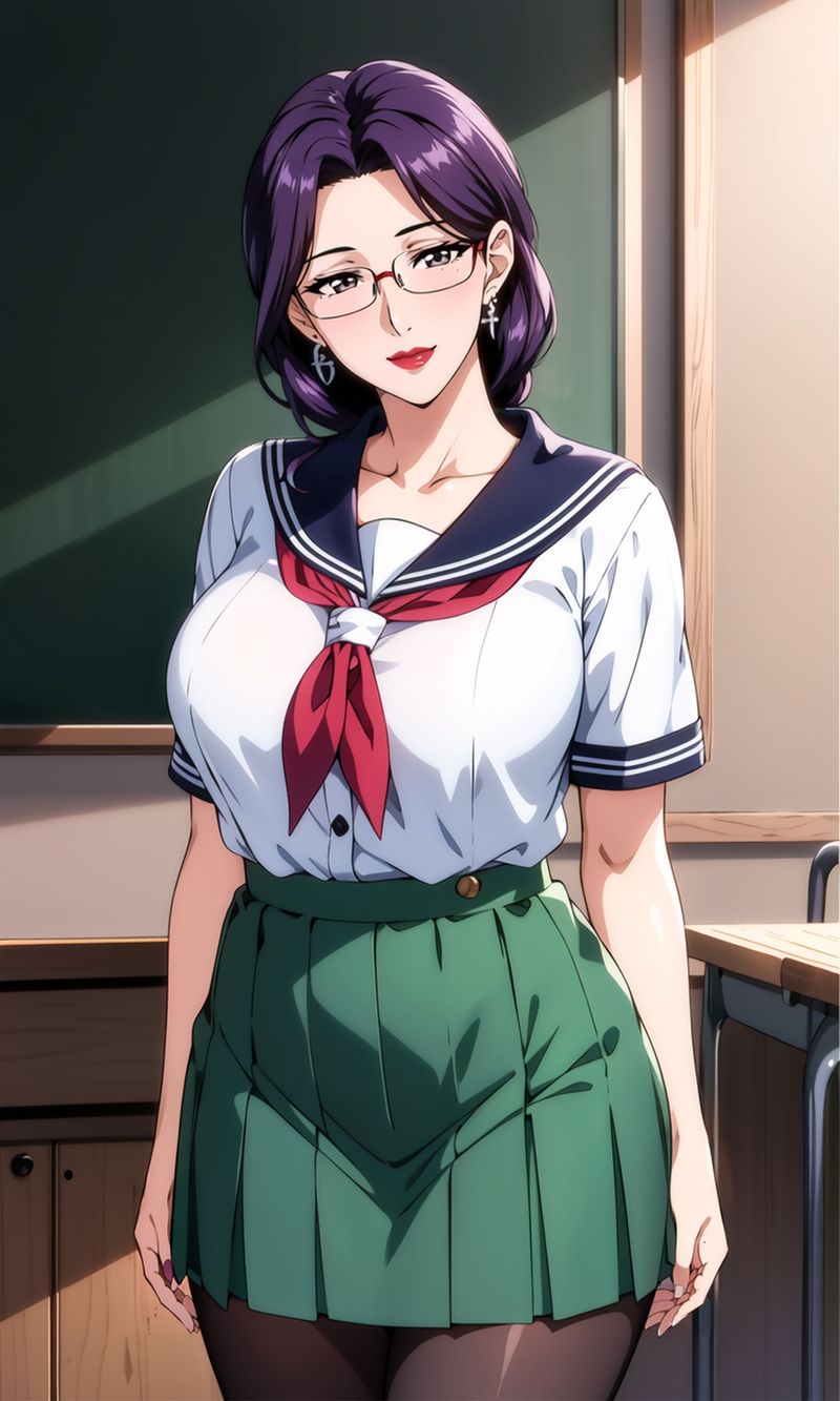 [AI绘画]美人母亲整合肉嫁高柳傢第05话