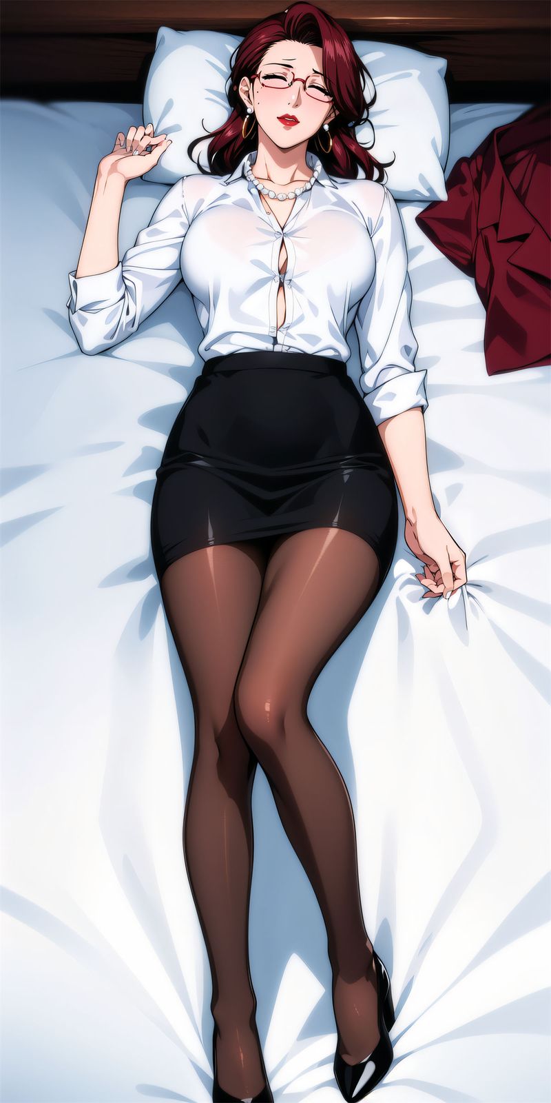 [AI绘画]美人母亲整合肉嫁高柳傢第06话