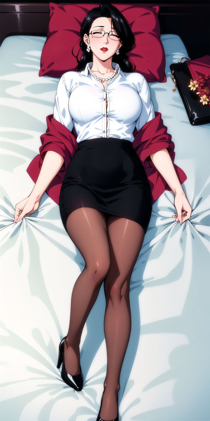 [AI绘画]美人母亲整合肉嫁高柳傢第06话