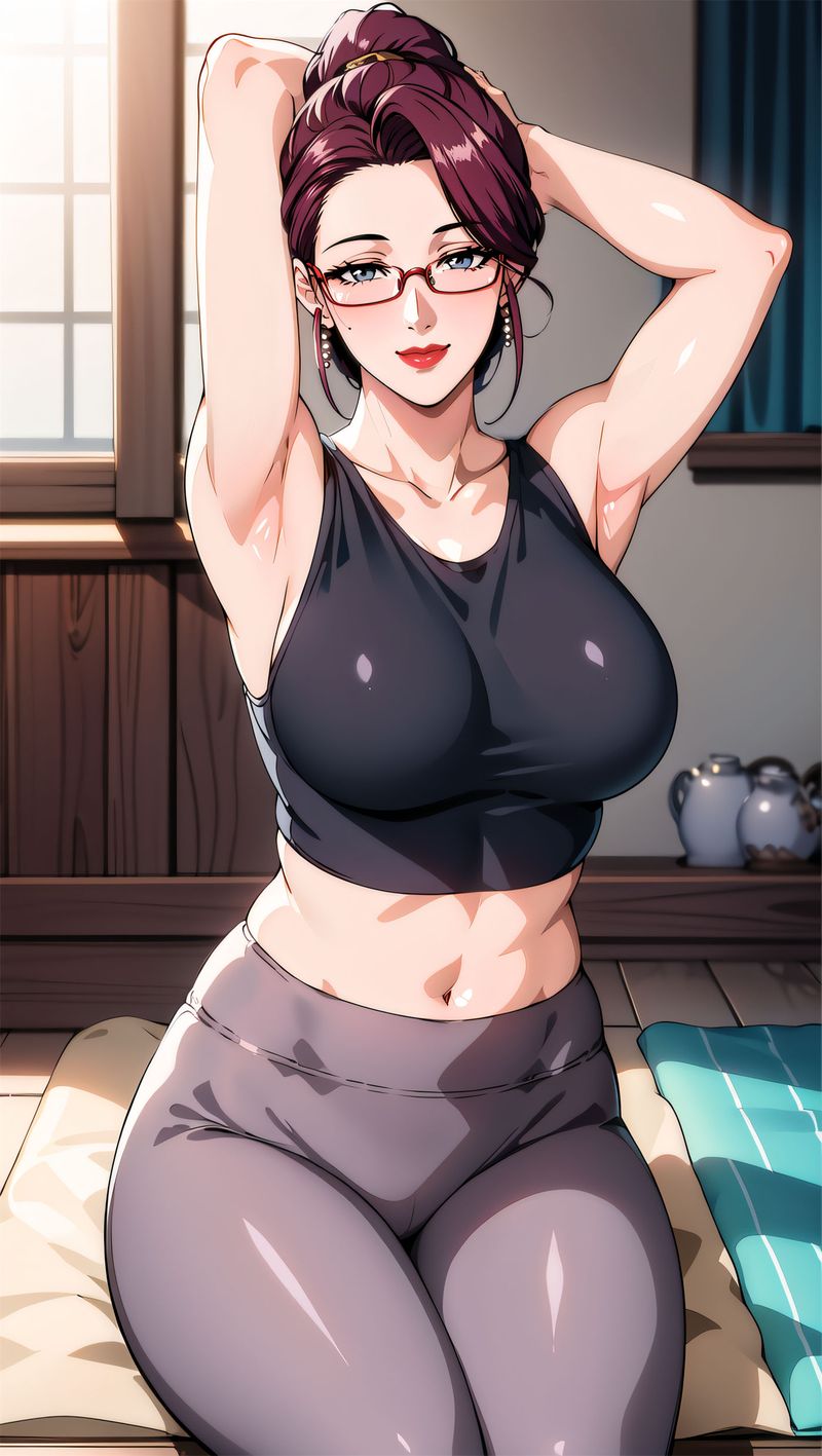 [AI绘画]美人母亲整合肉嫁高柳傢第06话