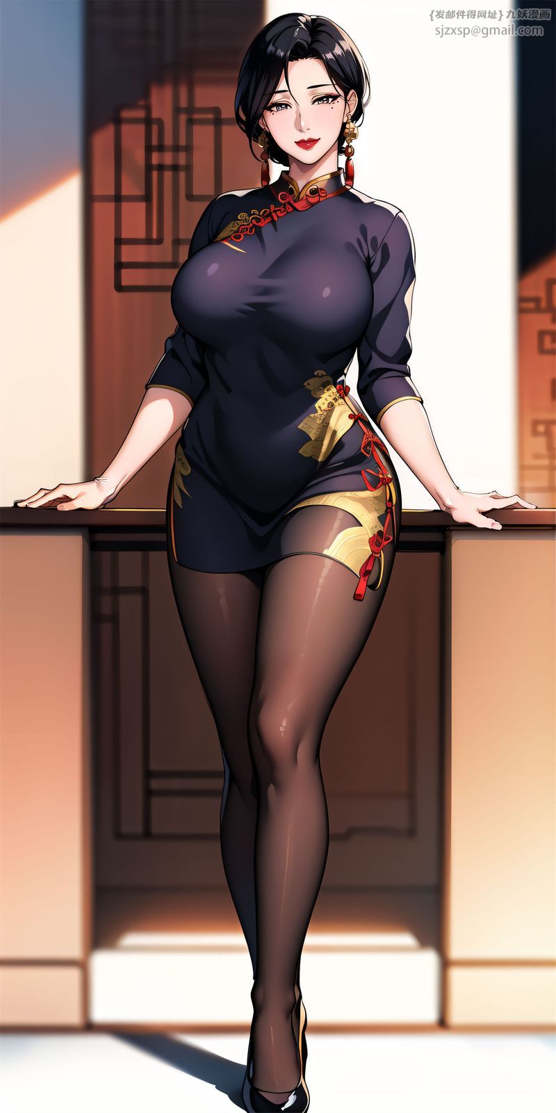 [AI绘画]美人母亲整合肉嫁高柳傢第06话