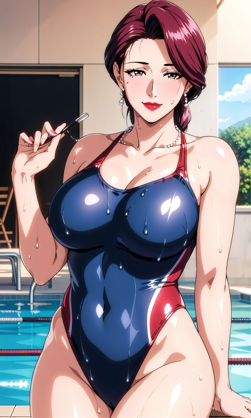 [AI绘画]美人母亲整合肉嫁高柳傢第07话