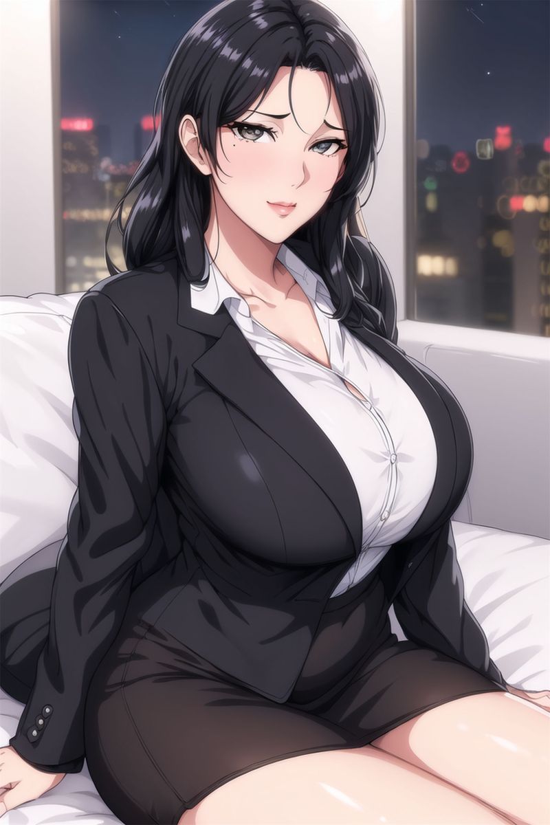 [AI绘画]美人母亲整合肉嫁高柳傢第07话