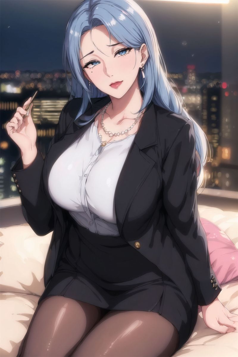 [AI绘画]美人母亲整合肉嫁高柳傢第07话