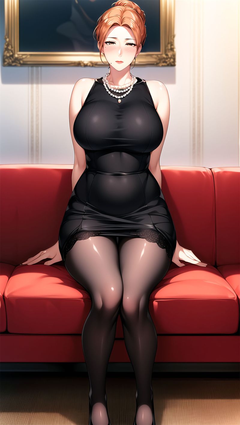 [AI绘画]美人母亲整合肉嫁高柳傢第07话