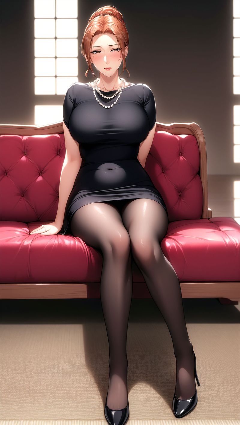 [AI绘画]美人母亲整合肉嫁高柳傢第07话