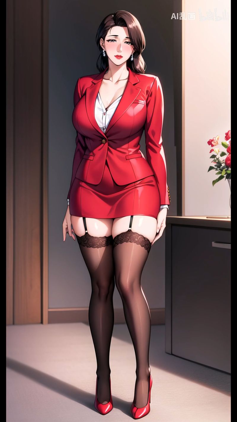 [AI绘画]美人母亲整合肉嫁高柳傢第08话