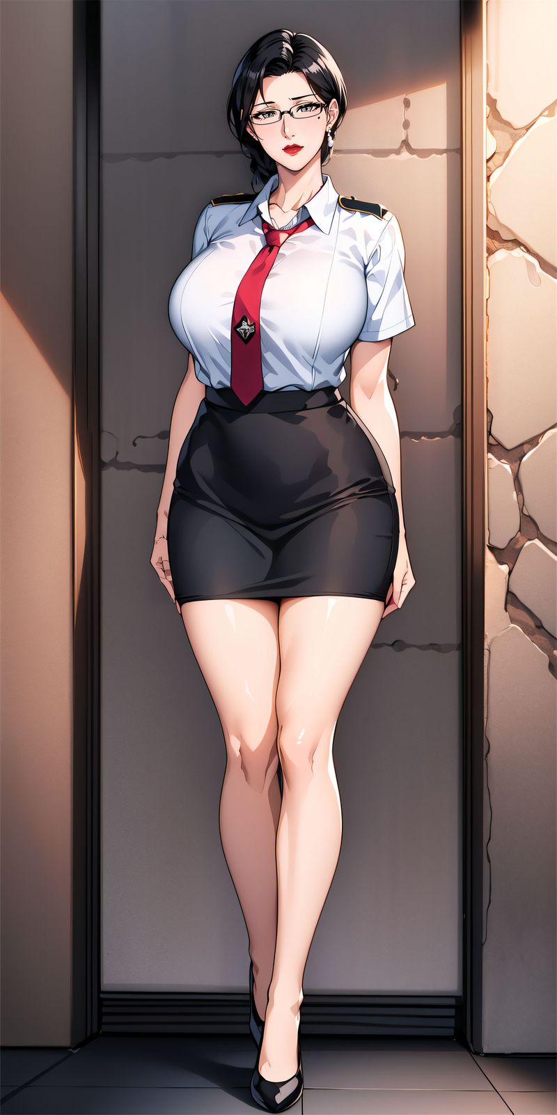 [AI绘画]美人母亲整合肉嫁高柳傢第08话