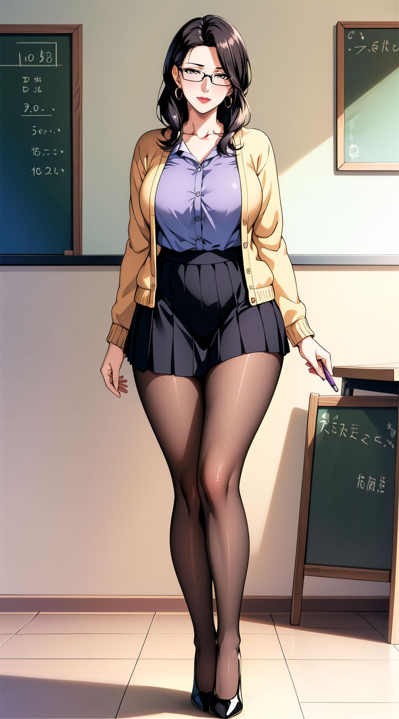 [AI绘画]美人母亲整合肉嫁高柳傢第08话