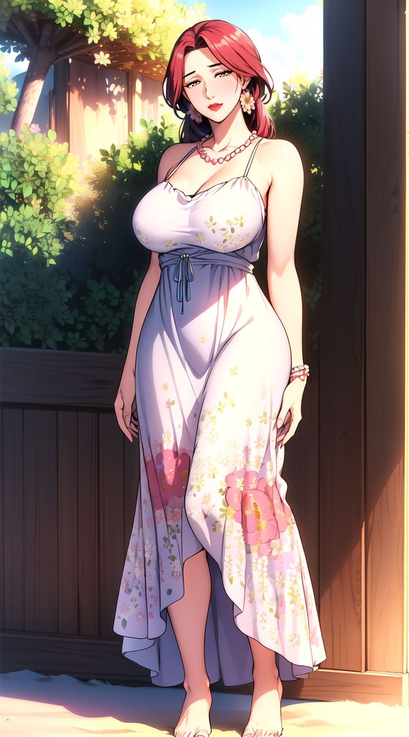 [AI绘画]美人母亲整合肉嫁高柳傢第09话