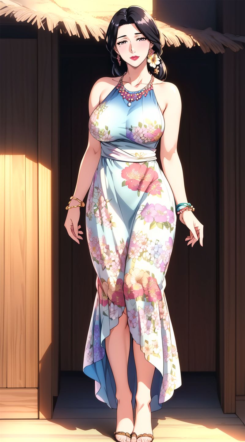 [AI绘画]美人母亲整合肉嫁高柳傢第09话