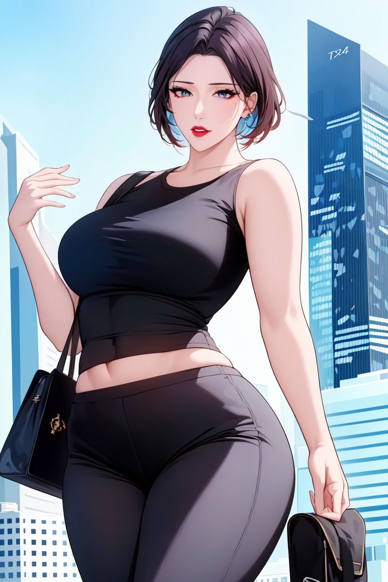 [AI绘画]美人母亲整合肉嫁高柳傢第09话