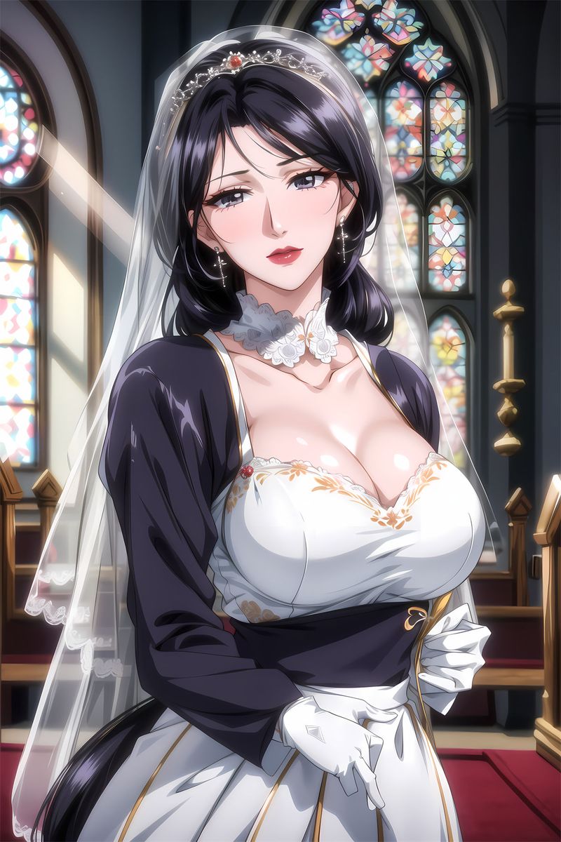 [AI绘画]美人母亲整合肉嫁高柳傢第09话