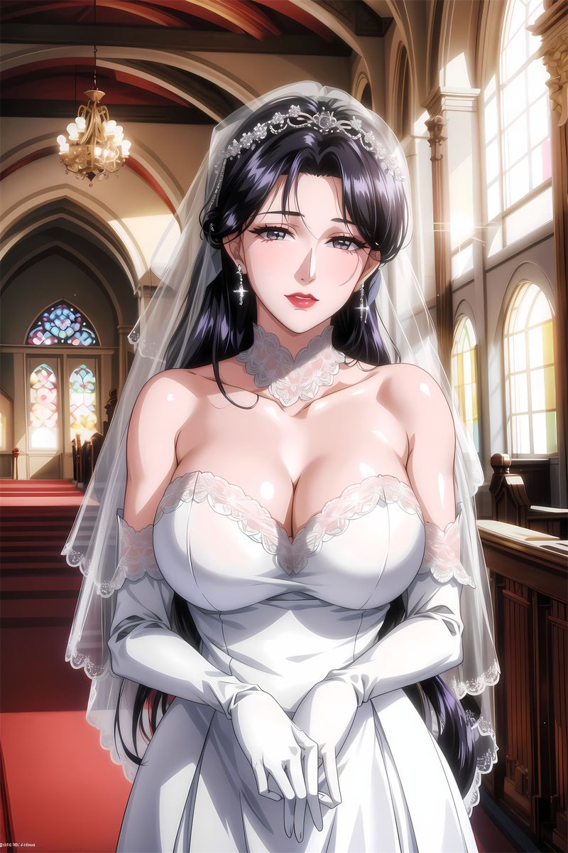 [AI绘画]美人母亲整合肉嫁高柳傢第10话