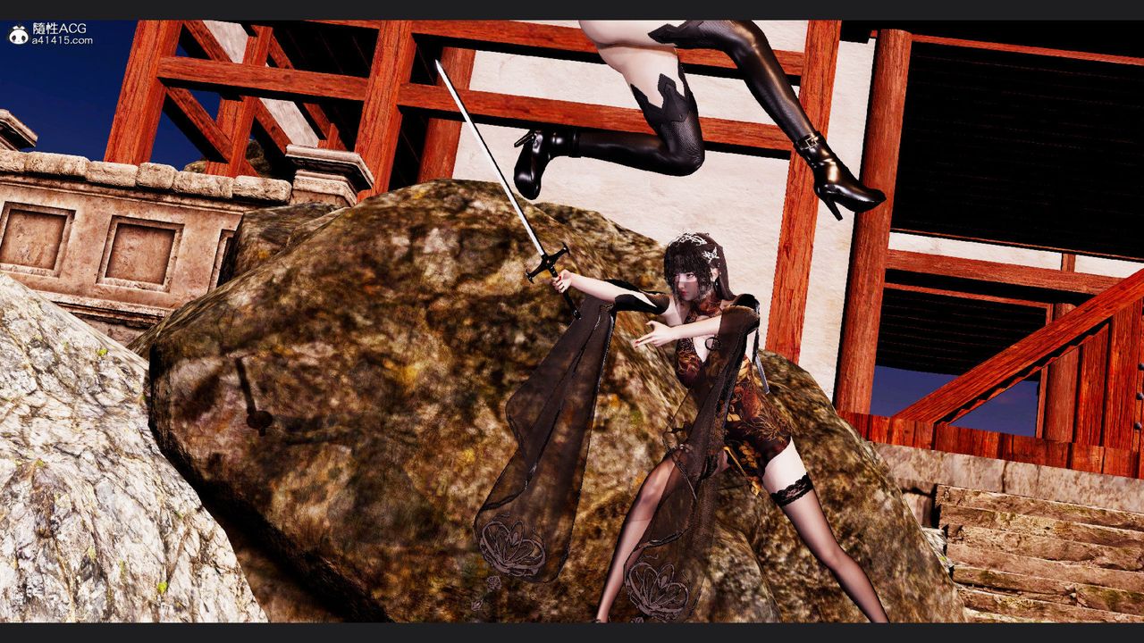 [3D]淫妖兽语第59话