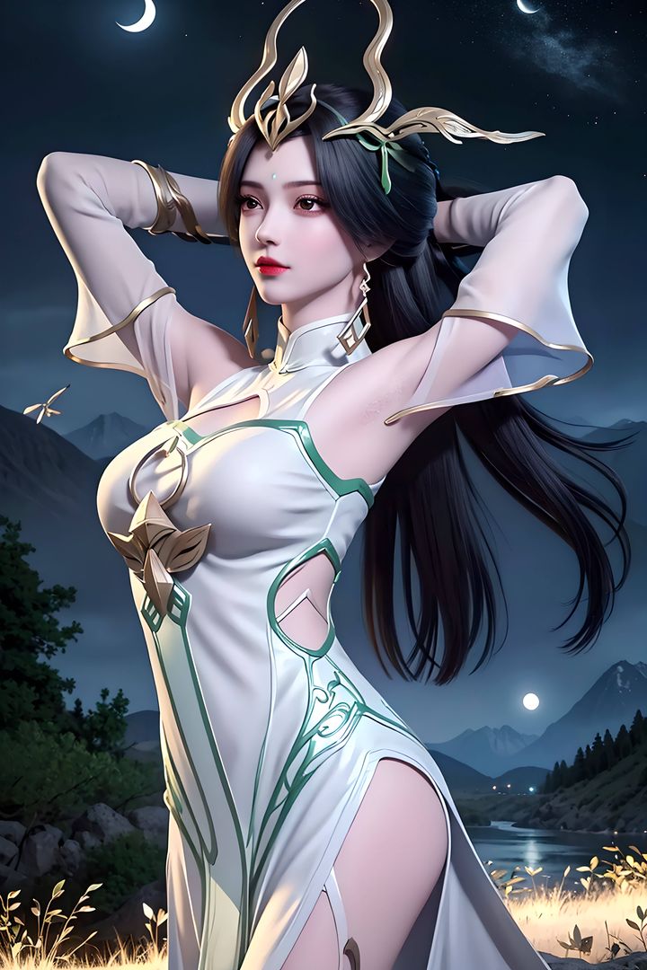 [AI绘画]国漫女主-徐欣.大娘.女武神.苏媚.柳神v2第11话-最终话