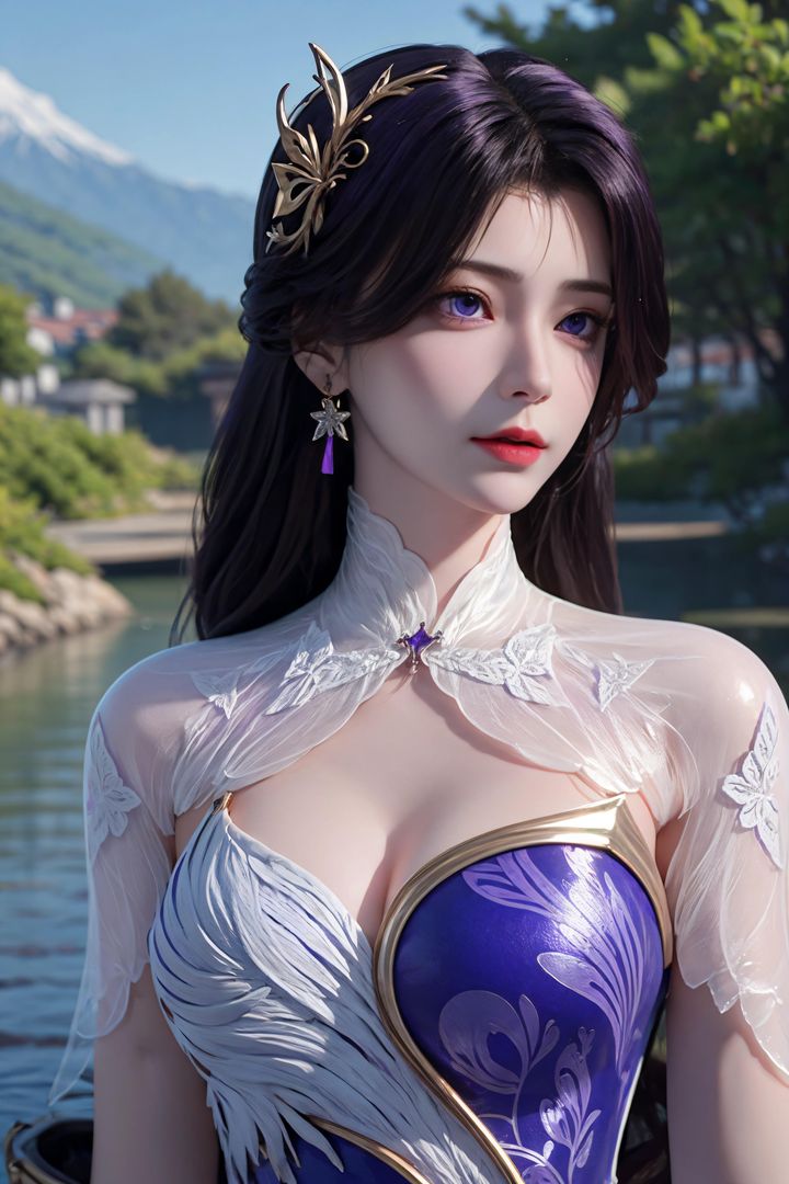 [AI绘画]国漫女主-阿七.蔷薇.高瑶.小舞.云曦.应天王后.美杜莎第05话