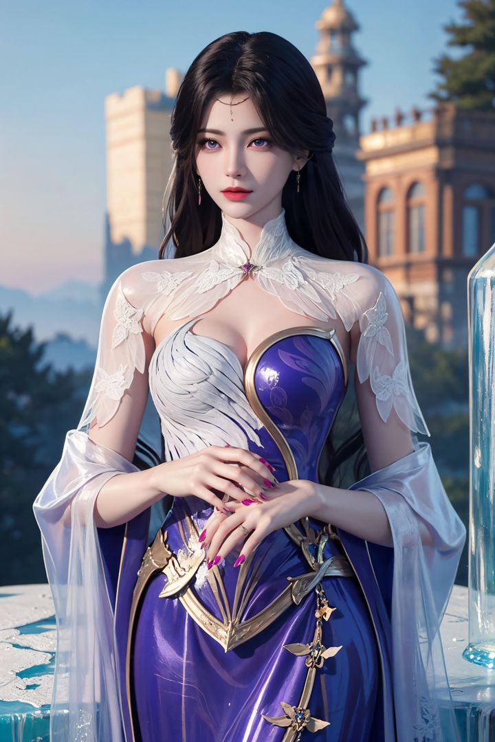 [AI绘画]国漫女主-阿七.蔷薇.高瑶.小舞.云曦.应天王后.美杜莎第05话