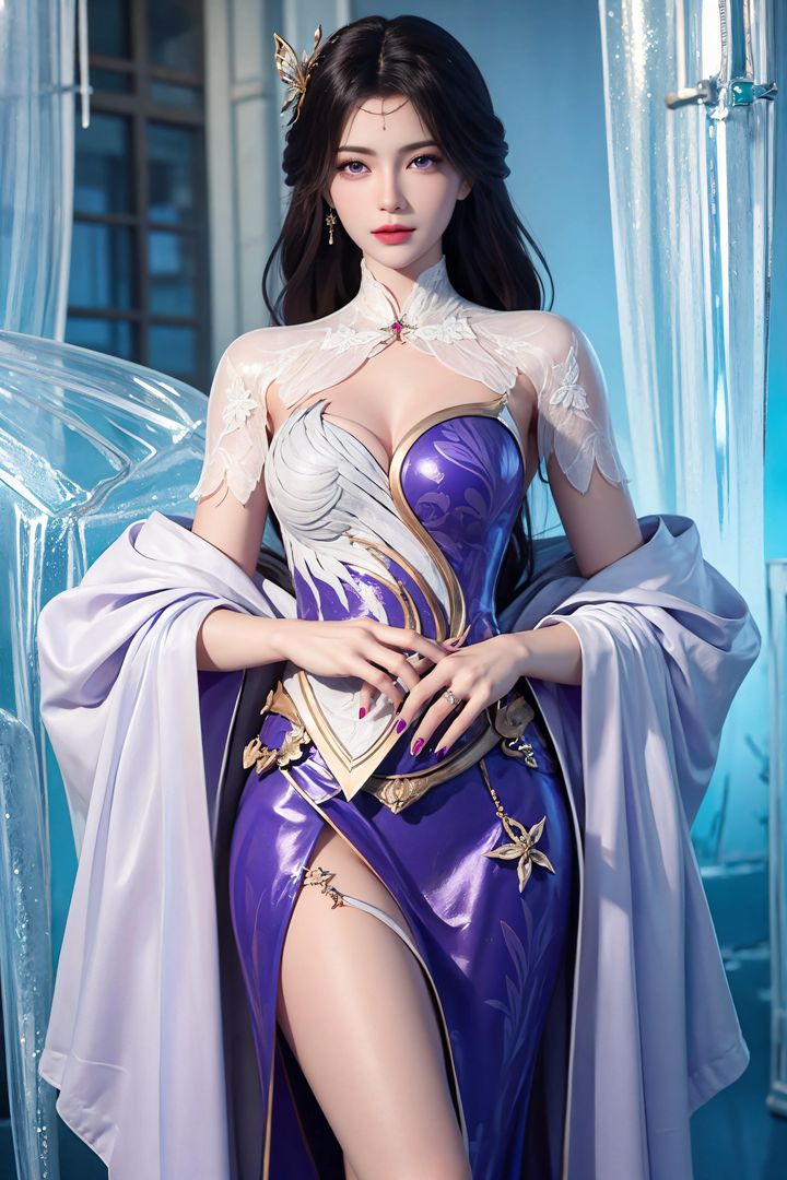 [AI绘画]国漫女主-阿七.蔷薇.高瑶.小舞.云曦.应天王后.美杜莎第05话