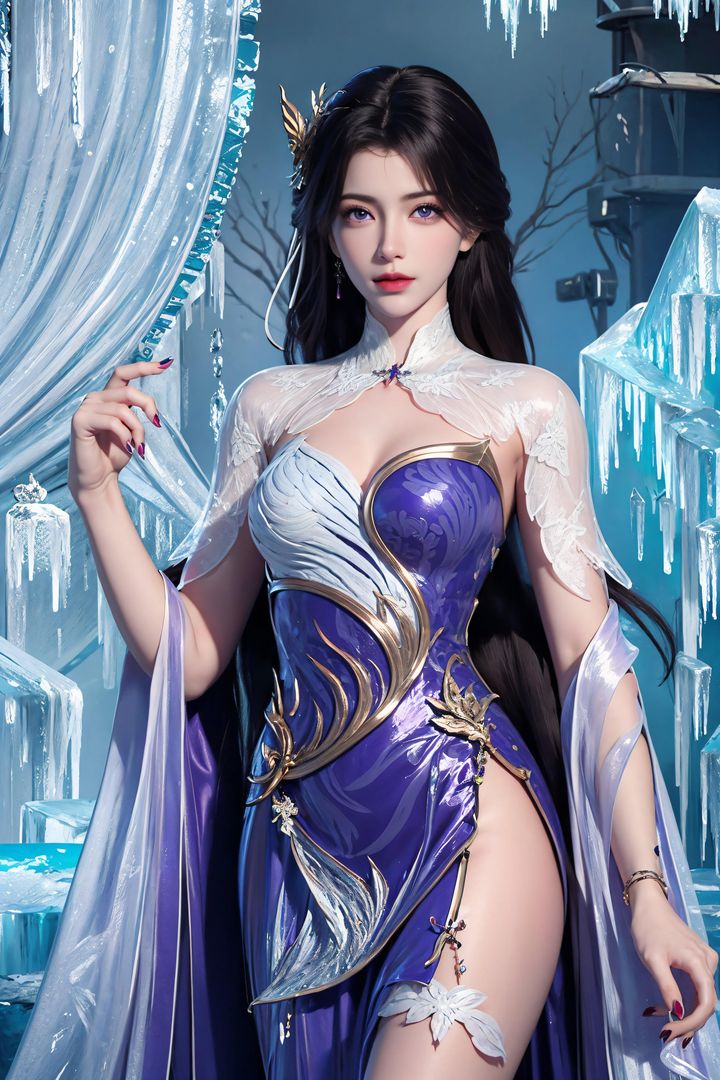 [AI绘画]国漫女主-阿七.蔷薇.高瑶.小舞.云曦.应天王后.美杜莎第06话