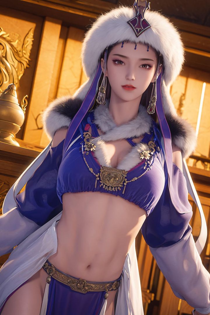 [AI绘画]国漫女主-阿七.蔷薇.高瑶.小舞.云曦.应天王后.美杜莎第06话