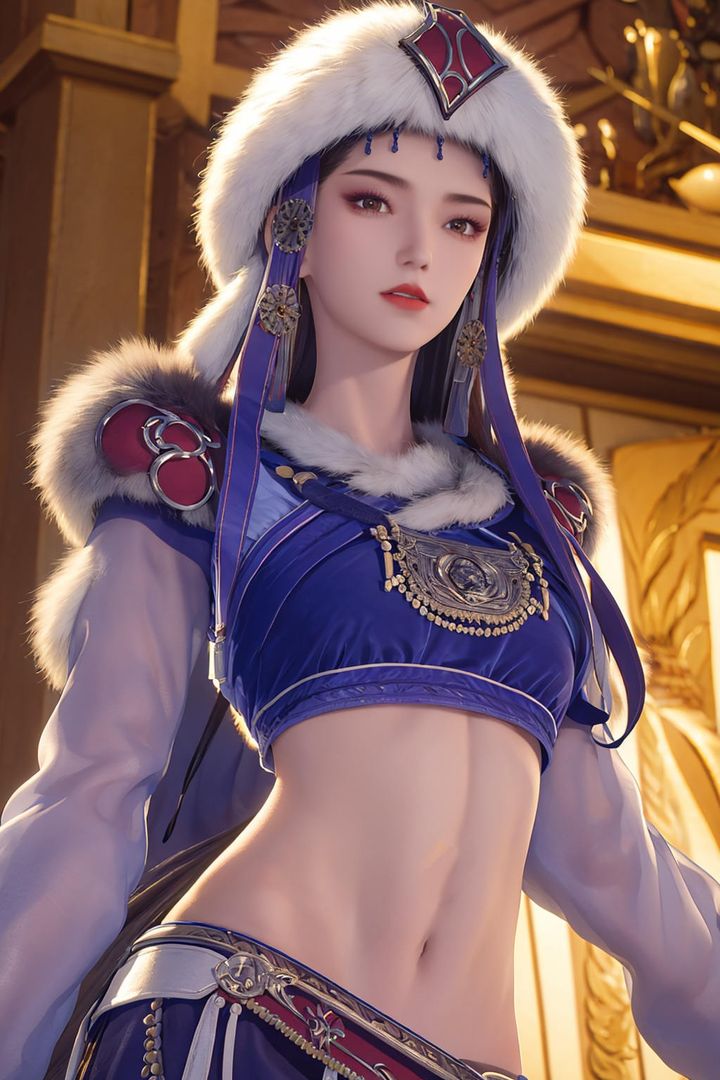 [AI绘画]国漫女主-阿七.蔷薇.高瑶.小舞.云曦.应天王后.美杜莎第06话