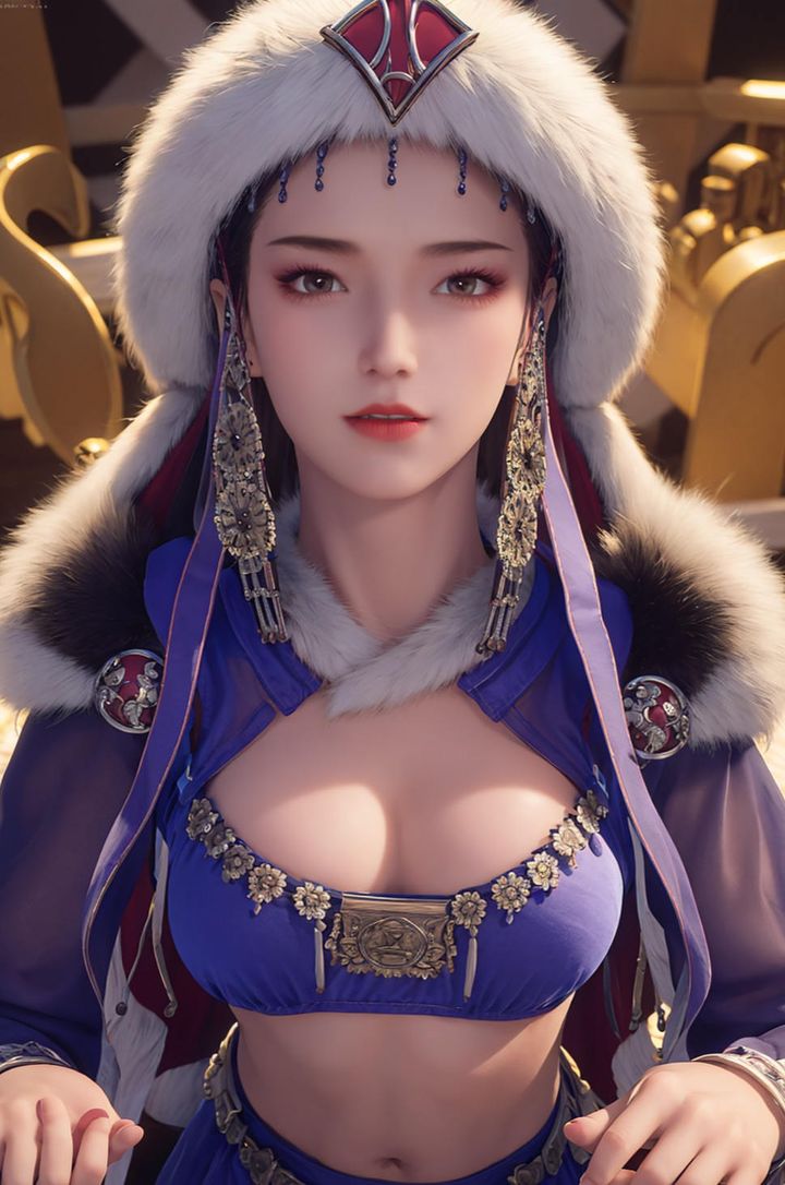 [AI绘画]国漫女主-阿七.蔷薇.高瑶.小舞.云曦.应天王后.美杜莎第06话