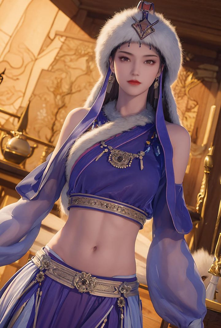 [AI绘画]国漫女主-阿七.蔷薇.高瑶.小舞.云曦.应天王后.美杜莎第07话