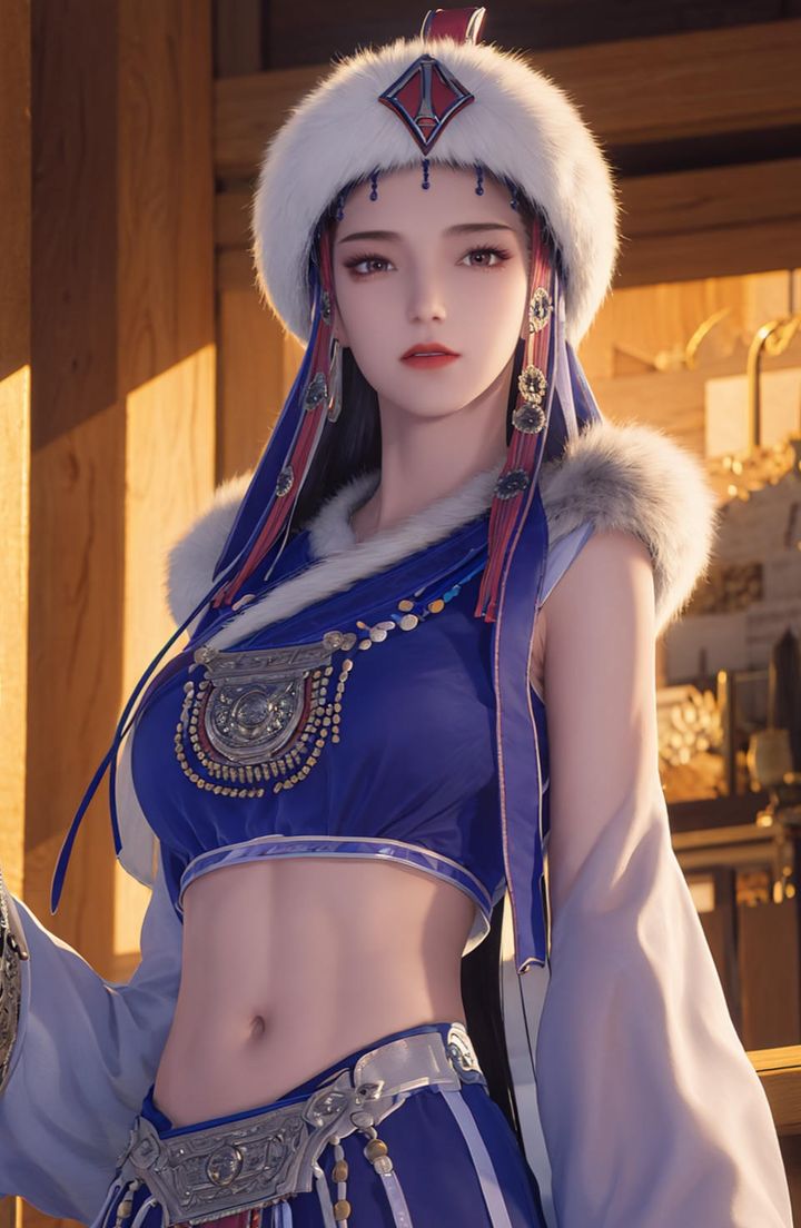 [AI绘画]国漫女主-阿七.蔷薇.高瑶.小舞.云曦.应天王后.美杜莎第07话