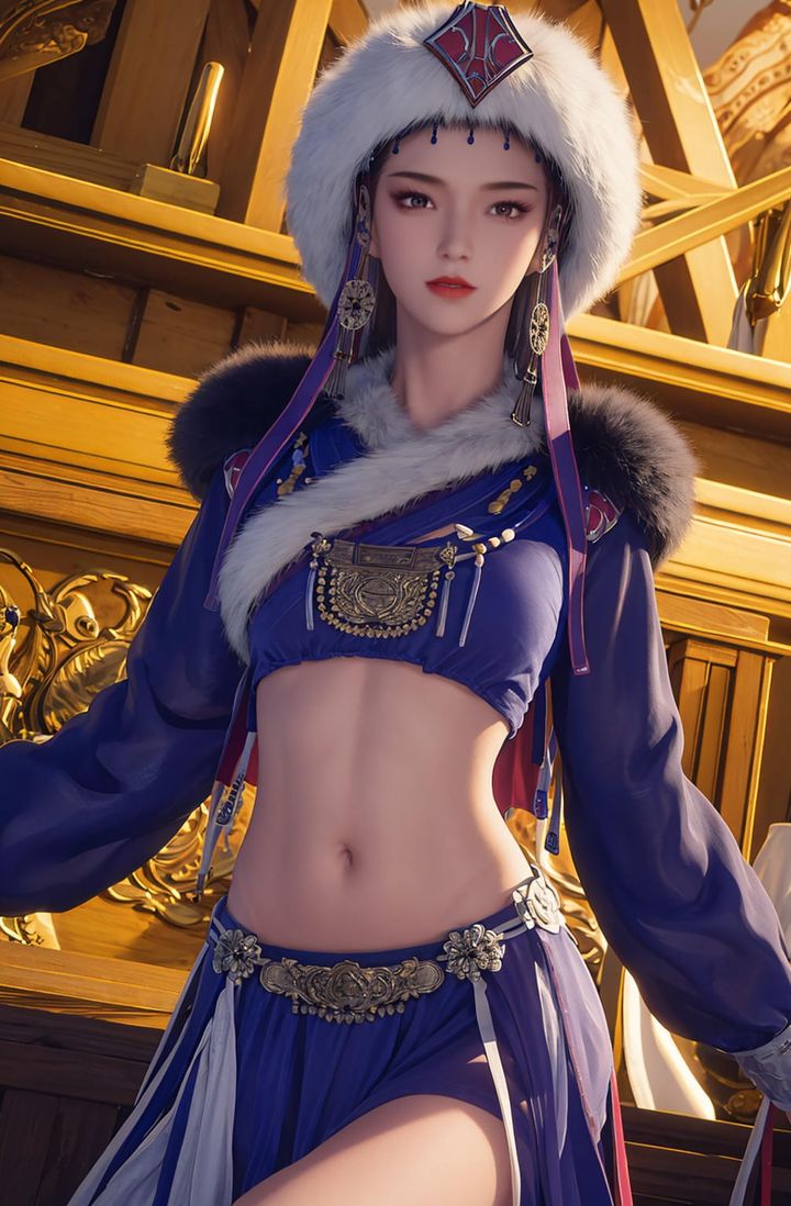 [AI绘画]国漫女主-阿七.蔷薇.高瑶.小舞.云曦.应天王后.美杜莎第07话