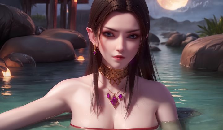 [AI绘画]国漫女主-阿七.蔷薇.高瑶.小舞.云曦.应天王后.美杜莎第07话