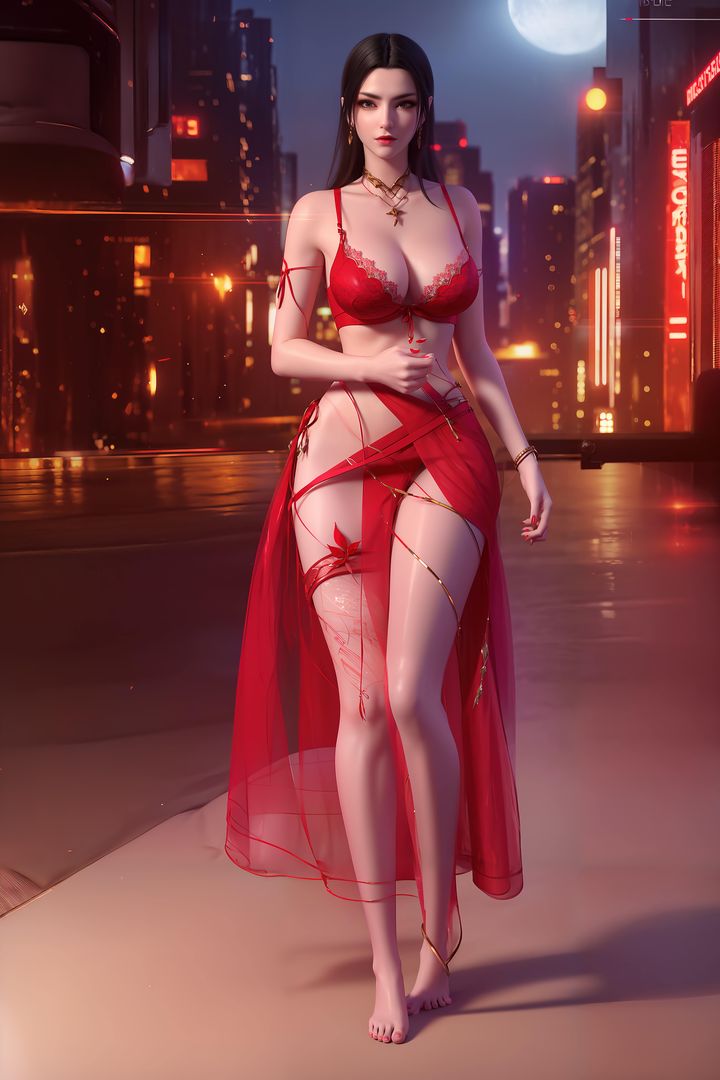 [AI绘画]国漫女主-阿七.蔷薇.高瑶.小舞.云曦.应天王后.美杜莎第07话