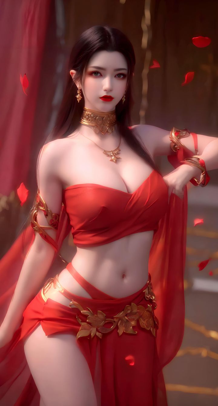 [AI绘画]国漫女主-阿七.蔷薇.高瑶.小舞.云曦.应天王后.美杜莎第08话