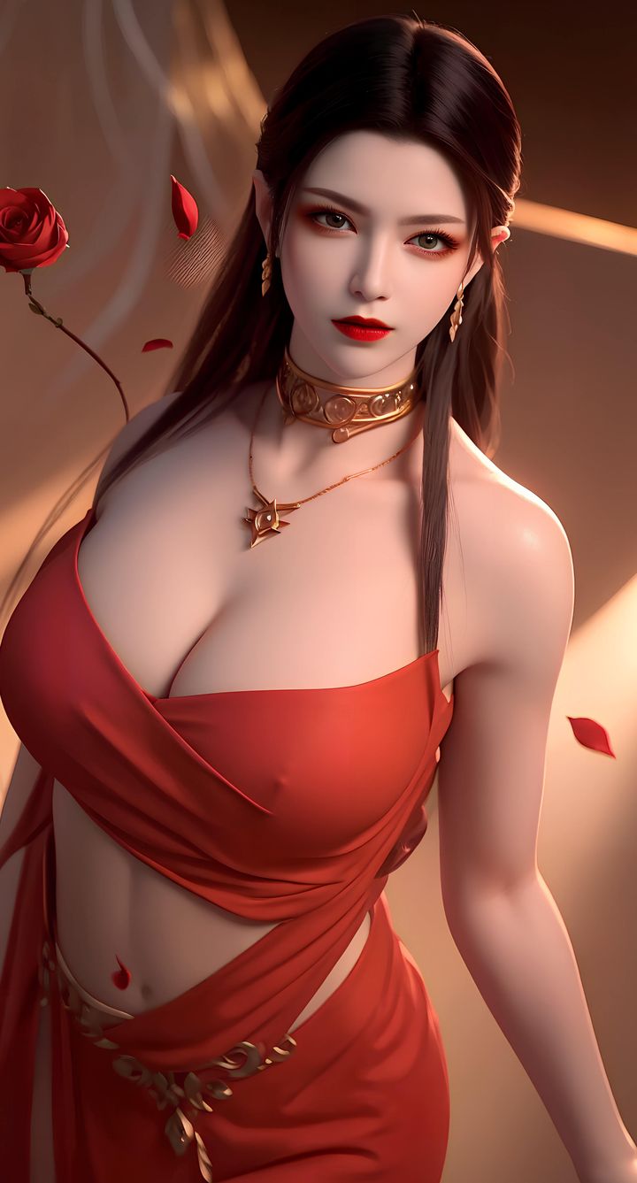 [AI绘画]国漫女主-阿七.蔷薇.高瑶.小舞.云曦.应天王后.美杜莎第08话