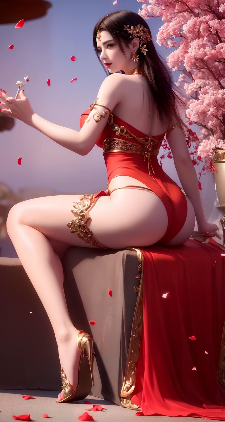 [AI绘画]国漫女主-阿七.蔷薇.高瑶.小舞.云曦.应天王后.美杜莎第08话