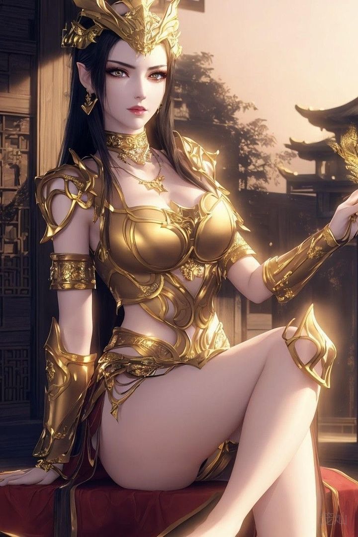 [AI绘画]国漫女主-阿七.蔷薇.高瑶.小舞.云曦.应天王后.美杜莎第08话