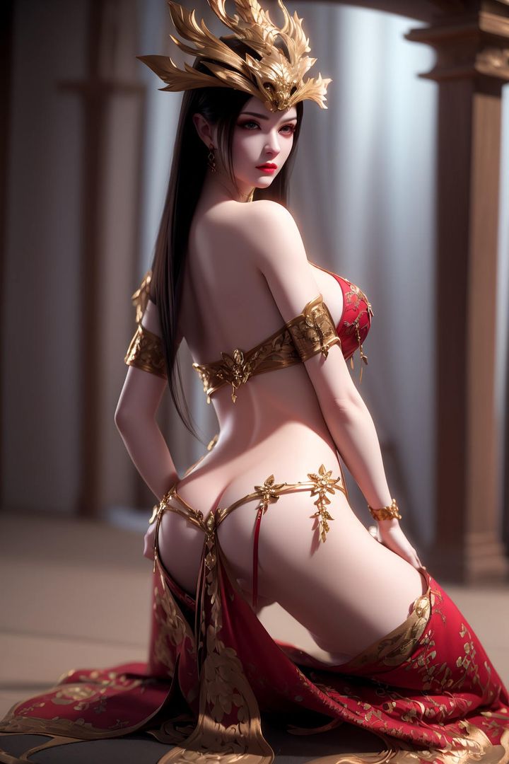 [AI绘画]国漫女主-阿七.蔷薇.高瑶.小舞.云曦.应天王后.美杜莎第09话