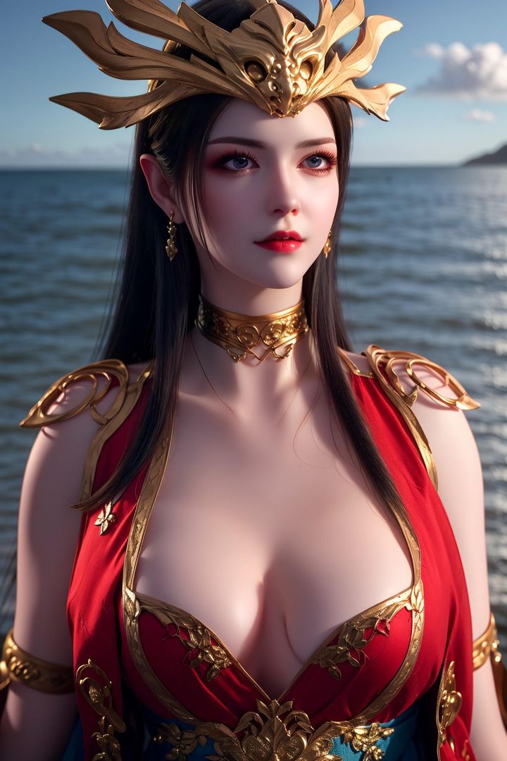 [AI绘画]国漫女主-阿七.蔷薇.高瑶.小舞.云曦.应天王后.美杜莎第09话