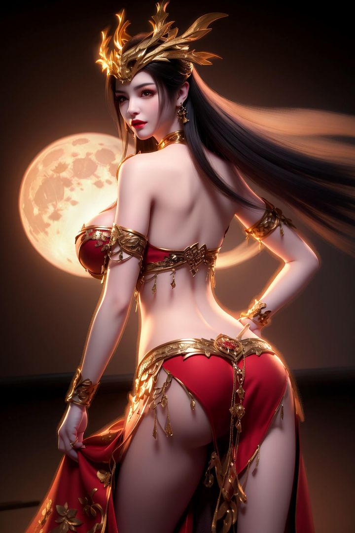 [AI绘画]国漫女主-阿七.蔷薇.高瑶.小舞.云曦.应天王后.美杜莎第09话