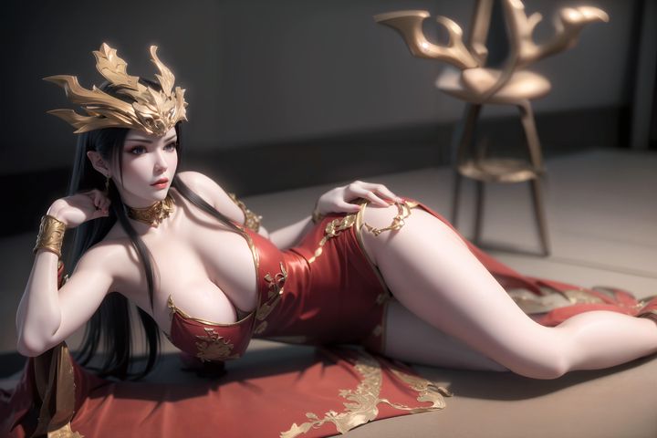 [AI绘画]国漫女主-阿七.蔷薇.高瑶.小舞.云曦.应天王后.美杜莎第09话