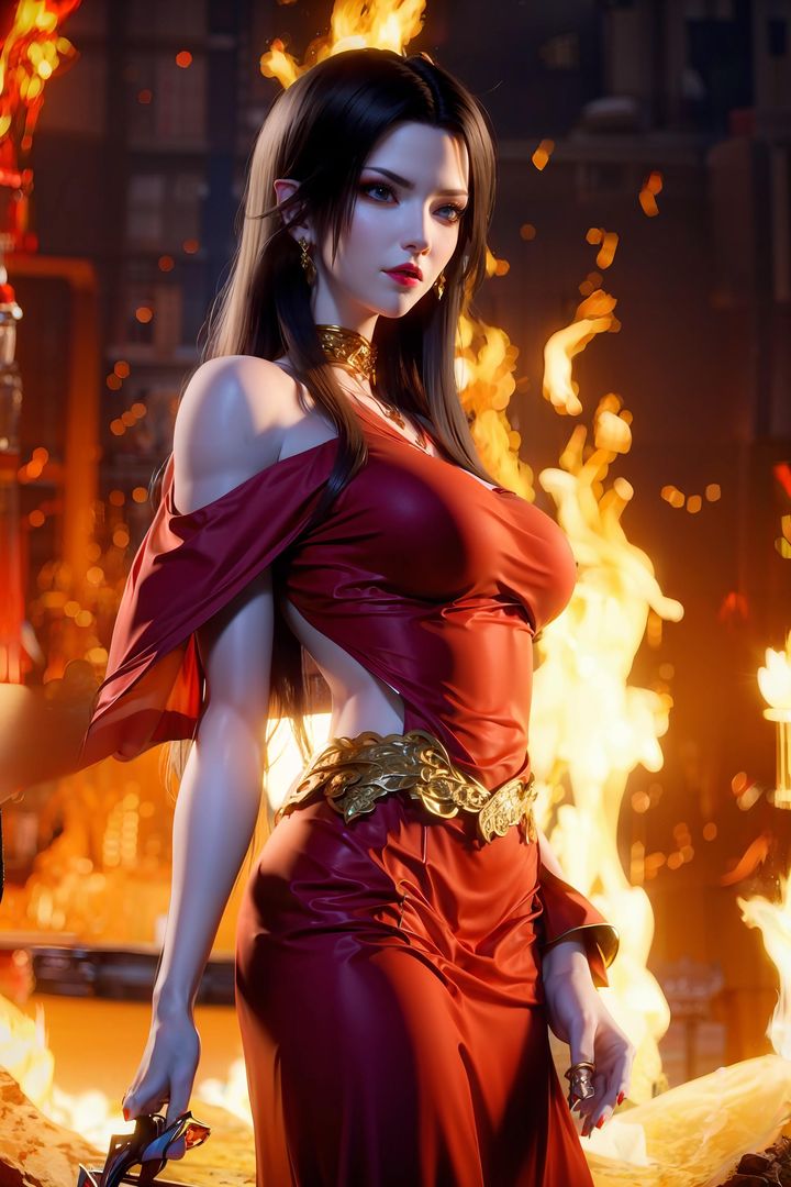 [AI绘画]国漫女主-阿七.蔷薇.高瑶.小舞.云曦.应天王后.美杜莎第10话