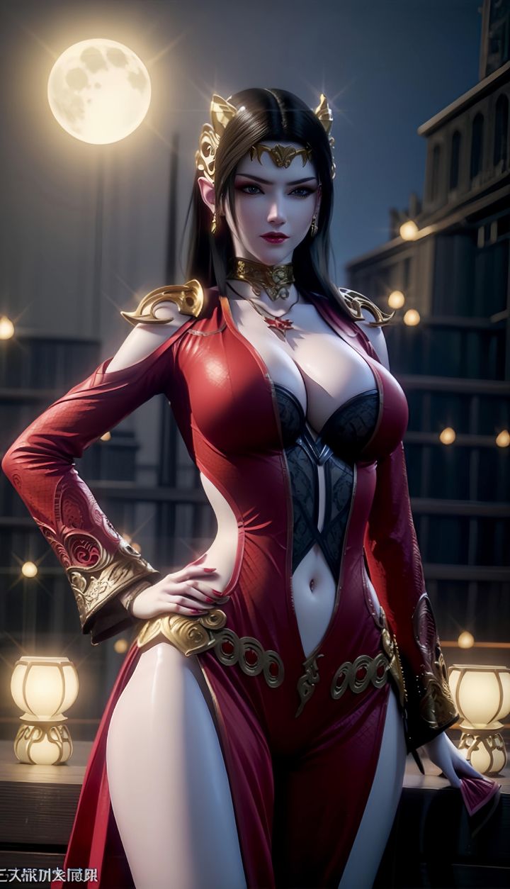 [AI绘画]国漫女主-阿七.蔷薇.高瑶.小舞.云曦.应天王后.美杜莎第13话-最终话