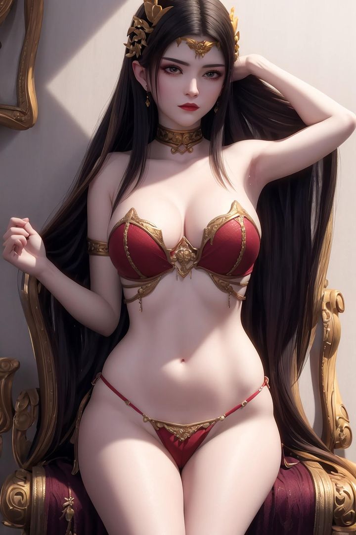 [AI绘画]国漫女主-阿七.蔷薇.高瑶.小舞.云曦.应天王后.美杜莎第13话-最终话