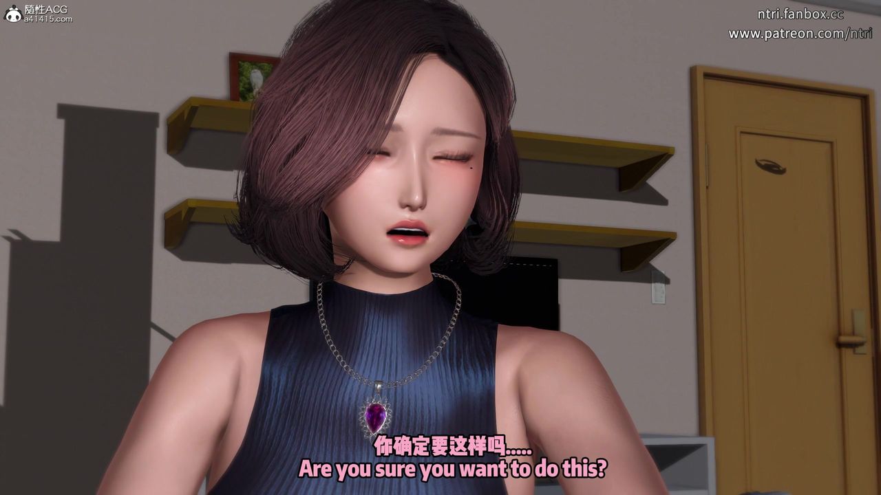我的淫乱妻子-奥莉Ollie[3D]DLC-人妻NTR愿望短发01