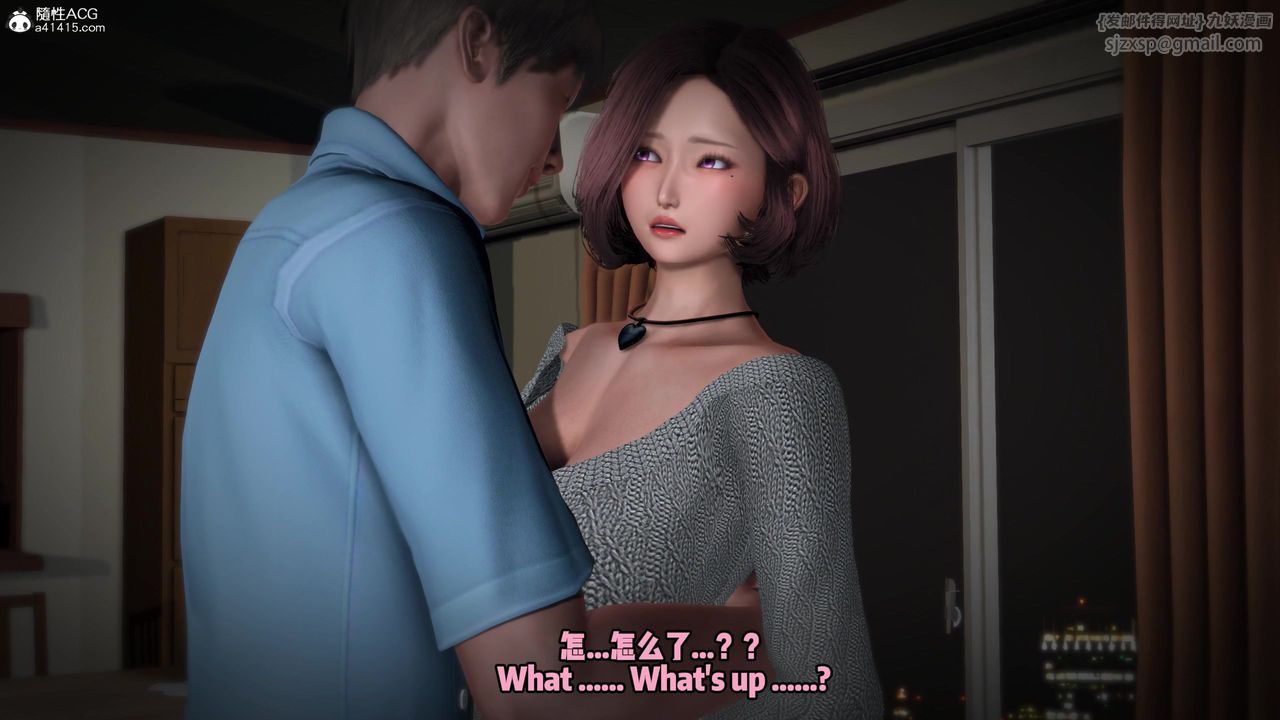 我的淫乱妻子-奥莉Ollie[3D]DLC-人妻NTR愿望短发02