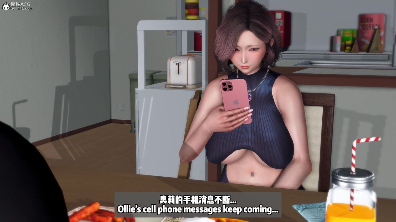 我的淫乱妻子-奥莉Ollie[3D]DLC-人妻NTR愿望短发02