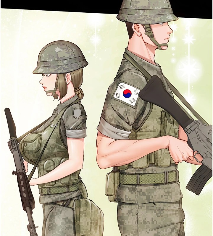 报告女班长:一根突起第1话-女军部队唯一的男兵